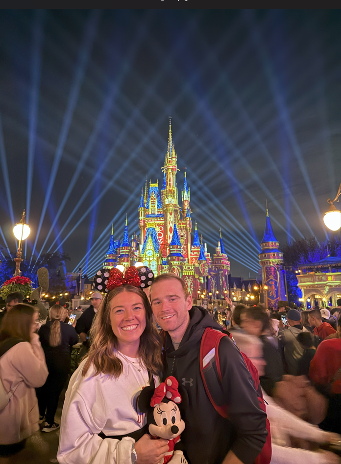 Couple at Disney World
